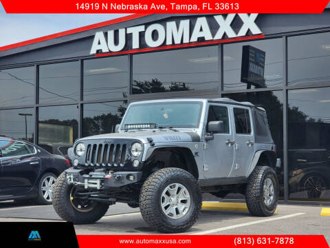 2017 Jeep Wrangler Unlimited for sale at Automaxx in Tampa FL