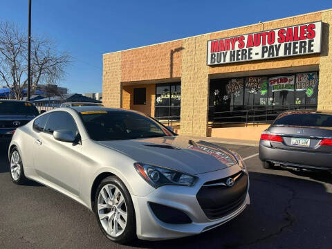 2013 Hyundai Genesis Coupe for sale at Marys Auto Sales in Phoenix AZ