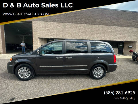 2015 Chrysler Town and Country for sale at D & B Auto Sales LLC in Harrison Township MI