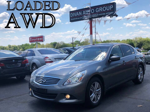 2013 Infiniti G37 Sedan for sale at Divan Auto Group in Feasterville Trevose PA