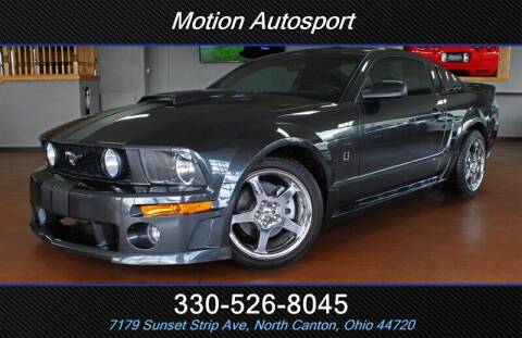 2007 Ford Mustang for sale at Motion Auto Sport in North Canton OH