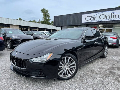 2015 Maserati Ghibli for sale at Car Online in Roswell GA