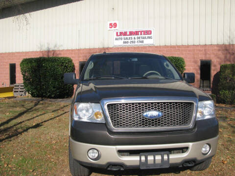 2008 Ford F-150 for sale at Unlimited Auto Sales & Detailing, LLC in Windsor Locks CT