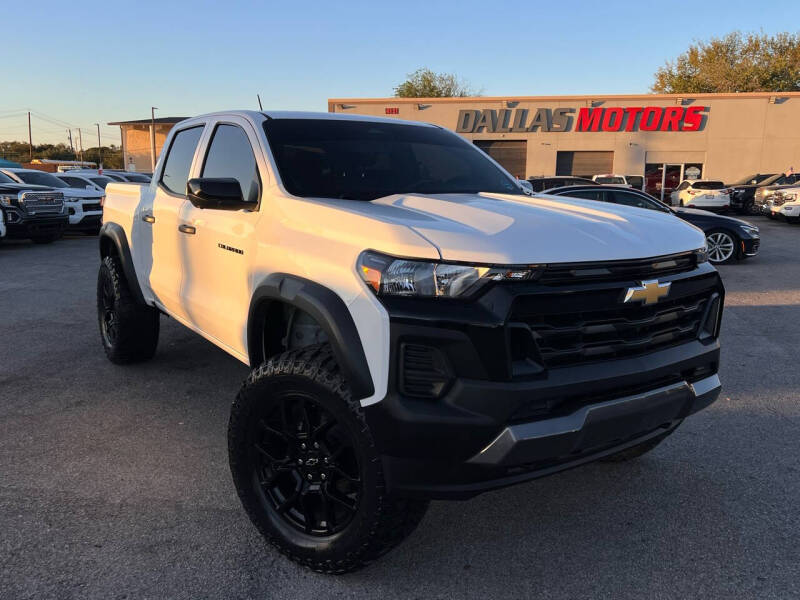 Used 2023 Chevrolet Colorado Trail Boss with VIN 1GCPTEEK7P1165268 for sale in Garland, TX