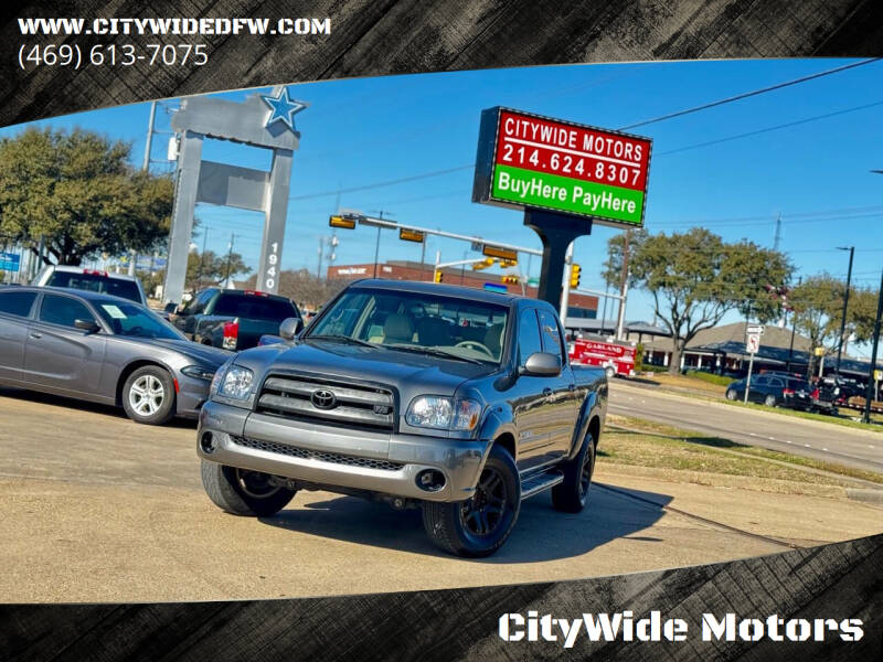 2006 Toyota Tundra for sale at CityWide Motors in Garland TX