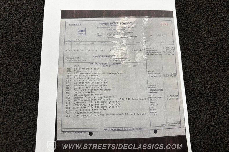 1978 Chevrolet Blazer