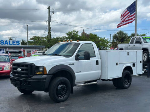 2007 Ford F-550 Super Duty for sale at KD's Auto Sales in Pompano Beach FL