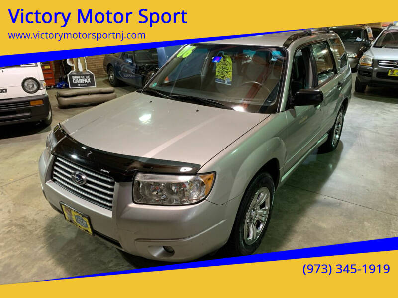 2006 Subaru Forester for sale at Victory Motor Sport in Paterson NJ