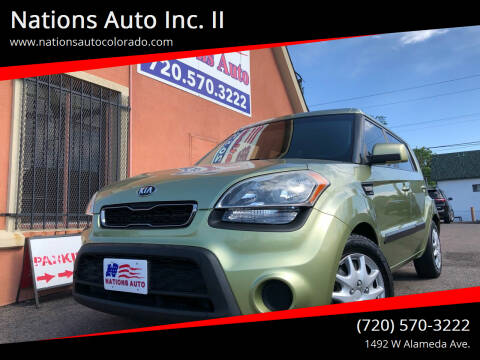 2013 Kia Soul for sale at Nations Auto Inc. II in Denver CO