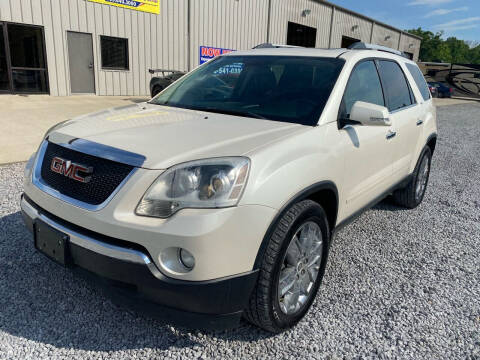 2010 GMC Acadia for sale at Alpha Automotive in Odenville AL