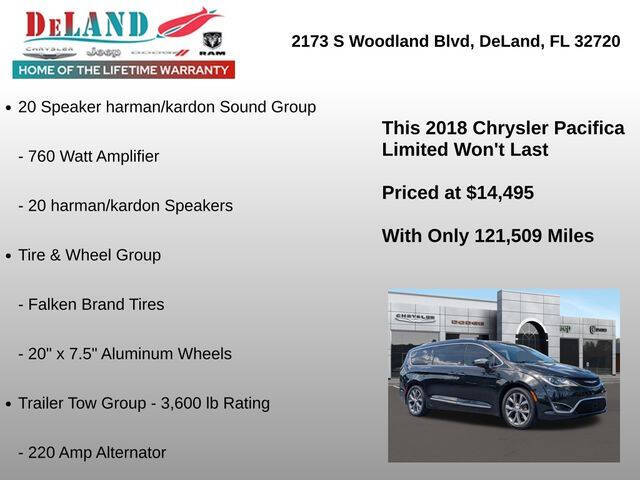 2018 Chrysler Pacifica Limited