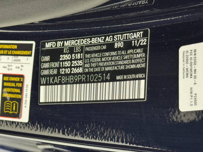 2023 Mercedes-Benz C-Class AMG C 43