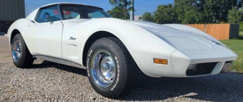 1974 Chevrolet Corvette for sale at FRANSISCO & MONROE FUNERAL CAR SALES LLC in Tulsa OK