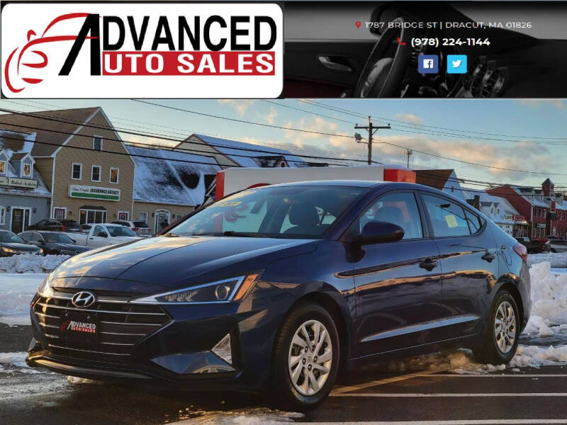 2019 Hyundai Elantra for sale at Advanced Auto Sales in Dracut MA