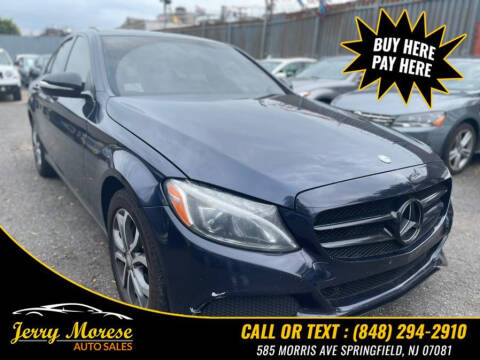 2015 Mercedes-Benz C-Class for sale at Jerry Morese Auto Sales LLC in Springfield NJ