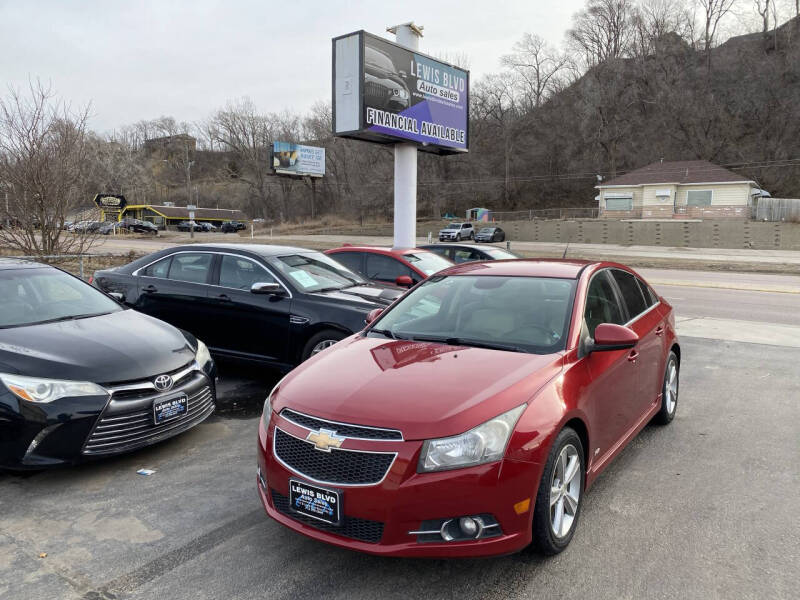 2012 Chevrolet Cruze for sale at Lewis Blvd Auto Sales in Sioux City IA