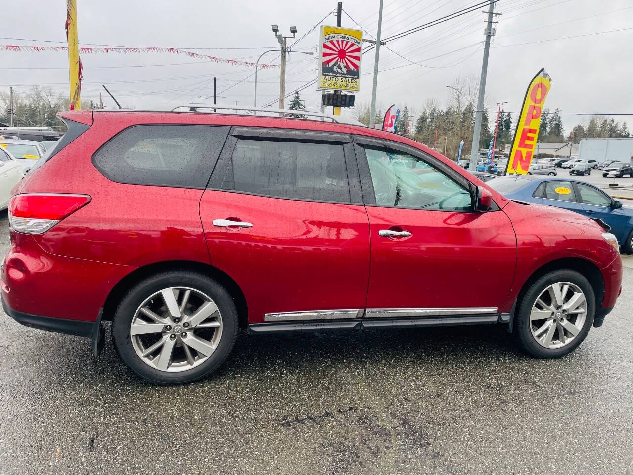 2013 Nissan Pathfinder for sale at New Creation Auto Sales in Everett, WA