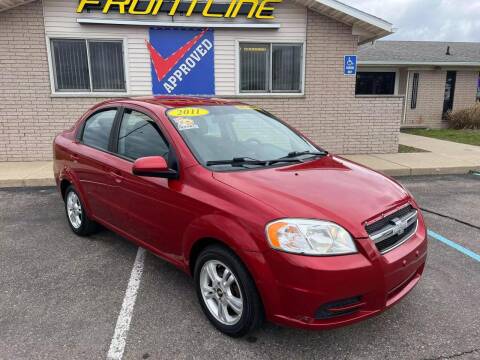 2011 Chevrolet Aveo for sale at Frontline Automotive Services in Carleton MI