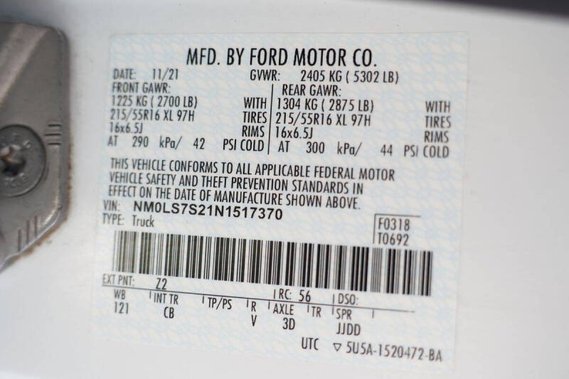 2022 Ford Transit Connect XL