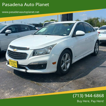 2015 Chevrolet Cruze for sale at Pasadena Auto Planet in Houston TX