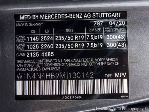 2021 Mercedes-Benz GLA GLA 250 4MATIC