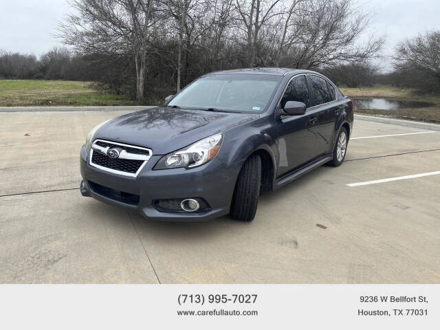 2014 Subaru Legacy for sale at CAREFULL AUTO CARE in Houston, TX