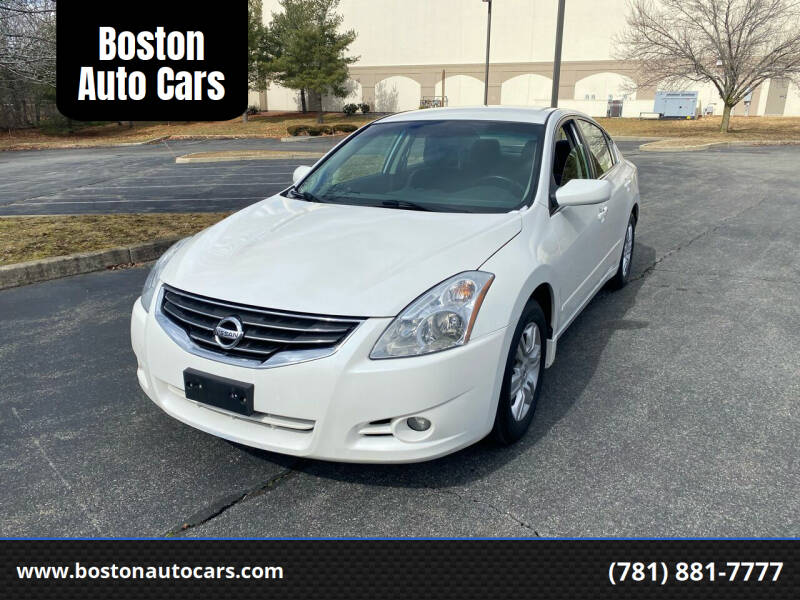 2012 Nissan Altima for sale at Boston Auto Cars in Dedham MA