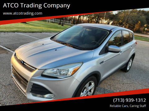 2016 Ford Escape for sale at ATCO Trading Company in Houston TX
