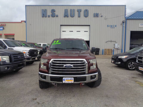 2015 Ford F-150 for sale at N.S. Auto Sales Inc. in Houston TX