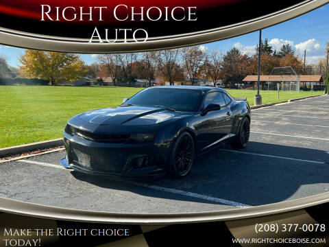 2011 Chevrolet Camaro for sale at Right Choice Auto in Boise ID