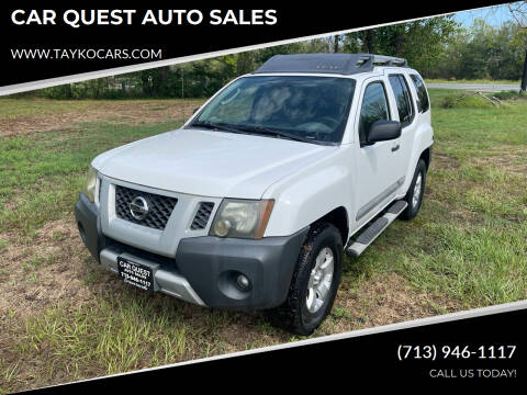 2011 Nissan Xterra for sale at CAR QUEST AUTO SALES in Houston TX