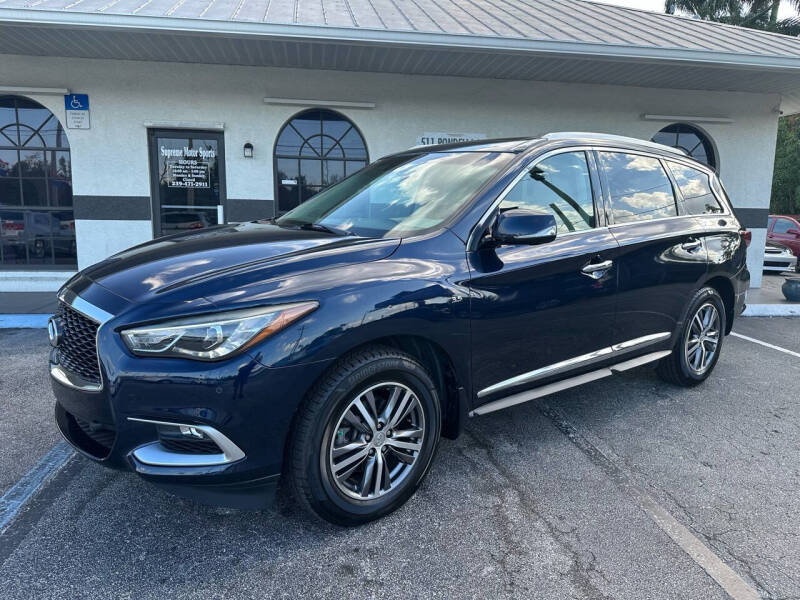 2016 Infiniti QX60 for sale at Supreme Motor Sports in North Fort Myers FL