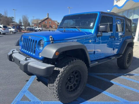 2016 Jeep Wrangler Unlimited for sale at Southern Auto Solutions - Lou Sobh Honda in Marietta GA