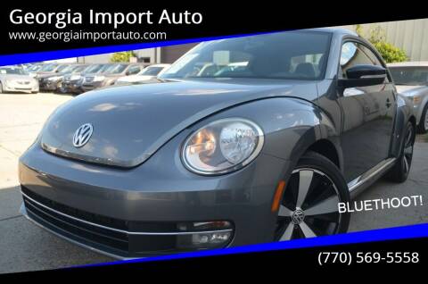 2012 Volkswagen Beetle for sale at Georgia Import Auto in Alpharetta GA