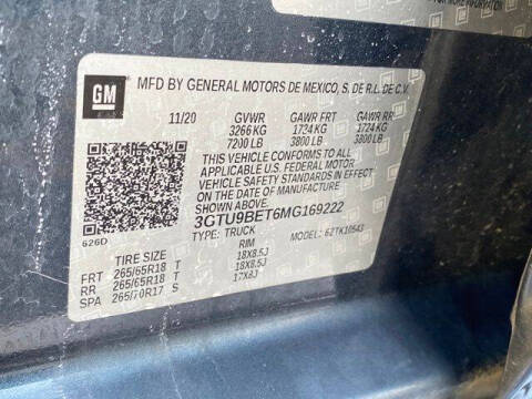 2021 GMC Sierra 1500