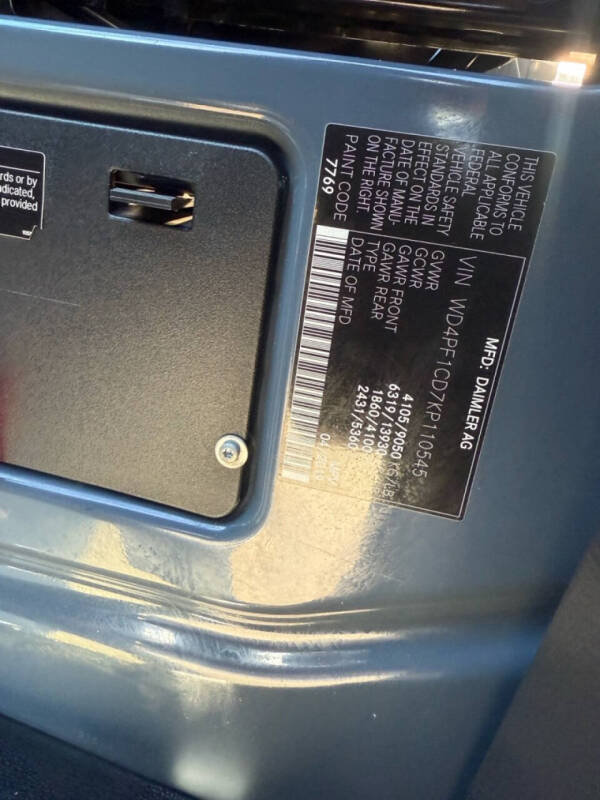 2019 Mercedes-Benz Sprinter