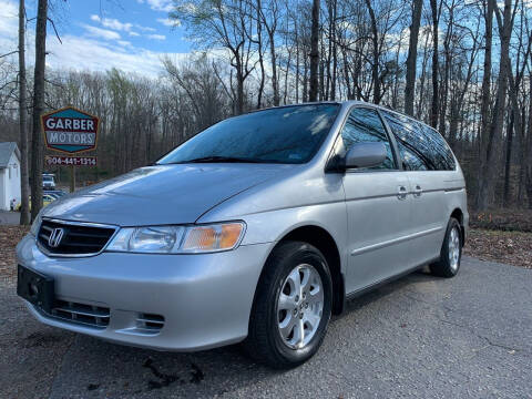 2004 Honda Odyssey for sale at Garber Motors in Midlothian VA