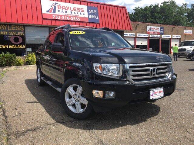 2012 Honda Ridgeline for sale at PAYLESS CAR SALES of South Amboy in South Amboy NJ