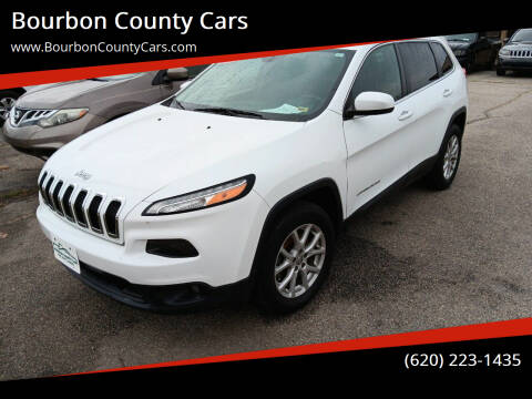 2017 Jeep Cherokee for sale at Bourbon County Cars in Fort Scott KS