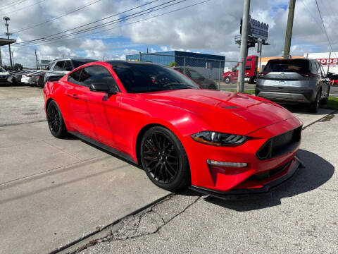 2018 Ford Mustang for sale at P J Auto Trading Inc in Orlando FL