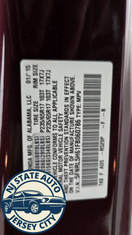 2015 Honda Odyssey EX-L