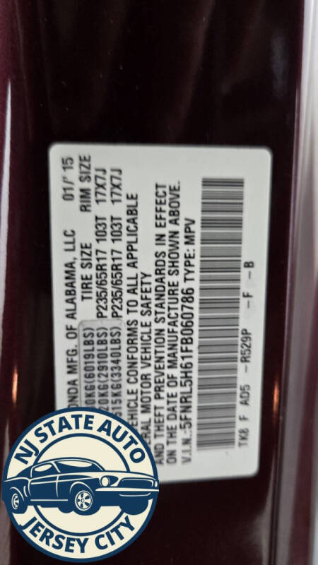 2015 Honda Odyssey EX-L