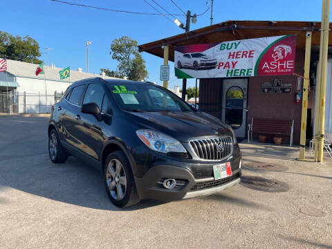 2013 Buick Encore for sale at ASHE AUTO SALES WICHITA FALLS TX & ASHE AUTO SALES in Dallas TX