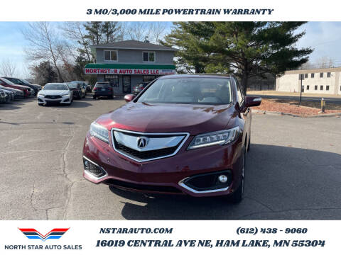 2018 Acura RDX for sale at Northstar Auto Sales LLC - Ham Lake in Ham Lake MN