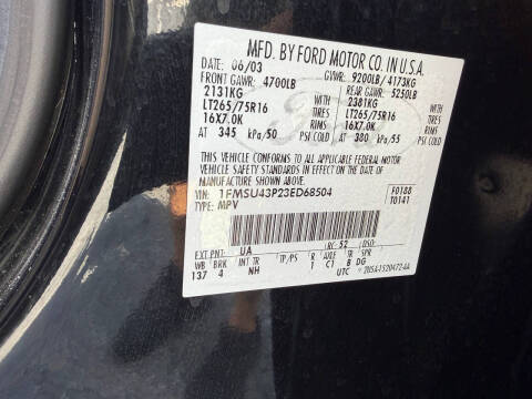 2003 Ford Excursion Limited