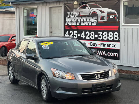 2010 Honda Accord for sale at Top Motors LLC in Edmonds WA