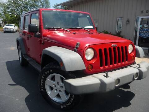 2008 Jeep Wrangler Unlimited for sale at Wade Hampton Auto Mart in Greer SC