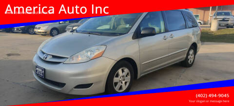2007 Toyota Sienna for sale at America Auto Inc in South Sioux City NE