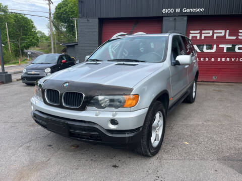 2002 BMW X5 for sale at Apple Auto Sales Inc in Camillus NY