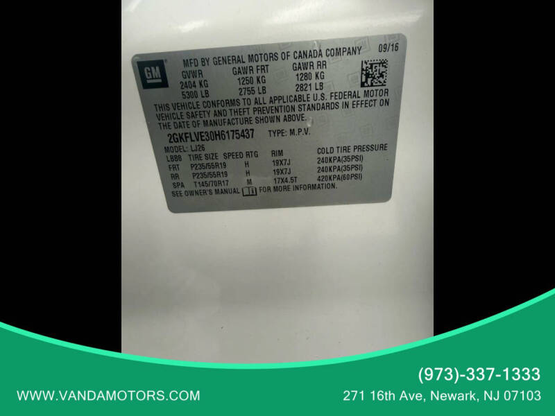 2017 GMC Terrain Denali